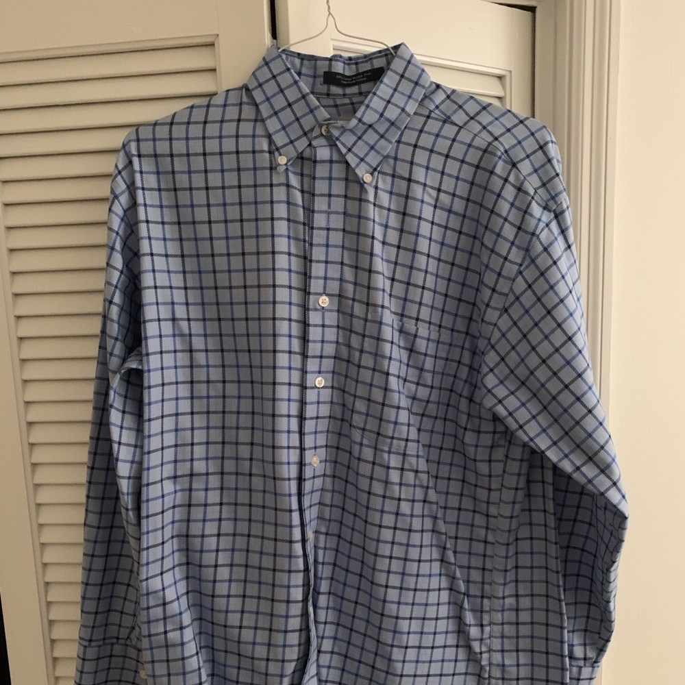 Blue Button Down Shirt from a Local men’s shop in Columbia, SC.